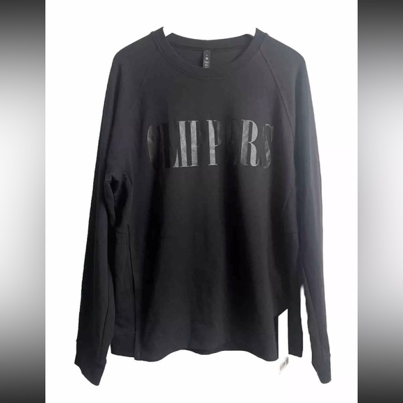 NWT Lululemon x LA Clippers City Sweat Black Crew Men's Size XL